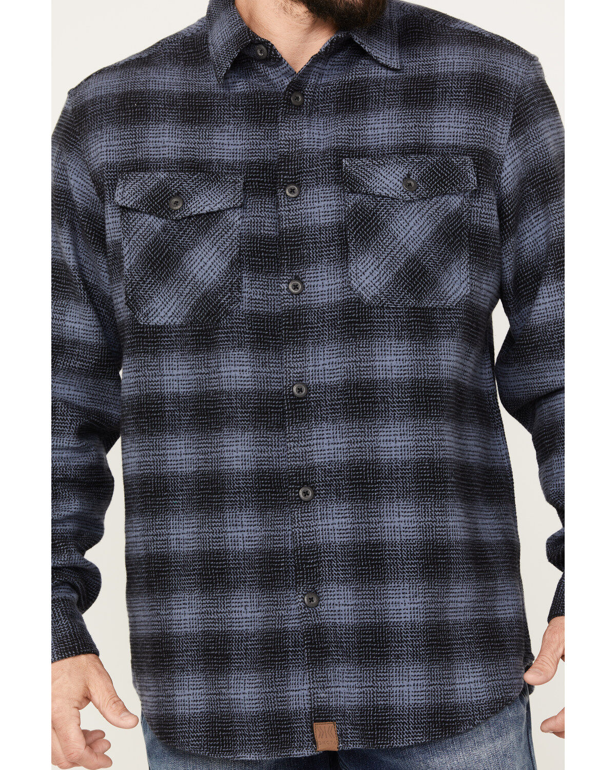 Dakota Grizzly Men's Briggs Plaid Button Down Heavy Western Flannel Shirt