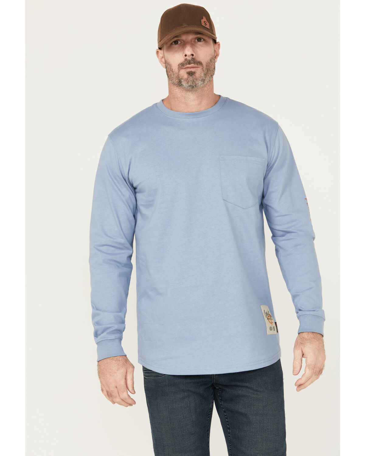 Cody James Men's FR Smoke Em Long Sleeve Graphic Work T-Shirt