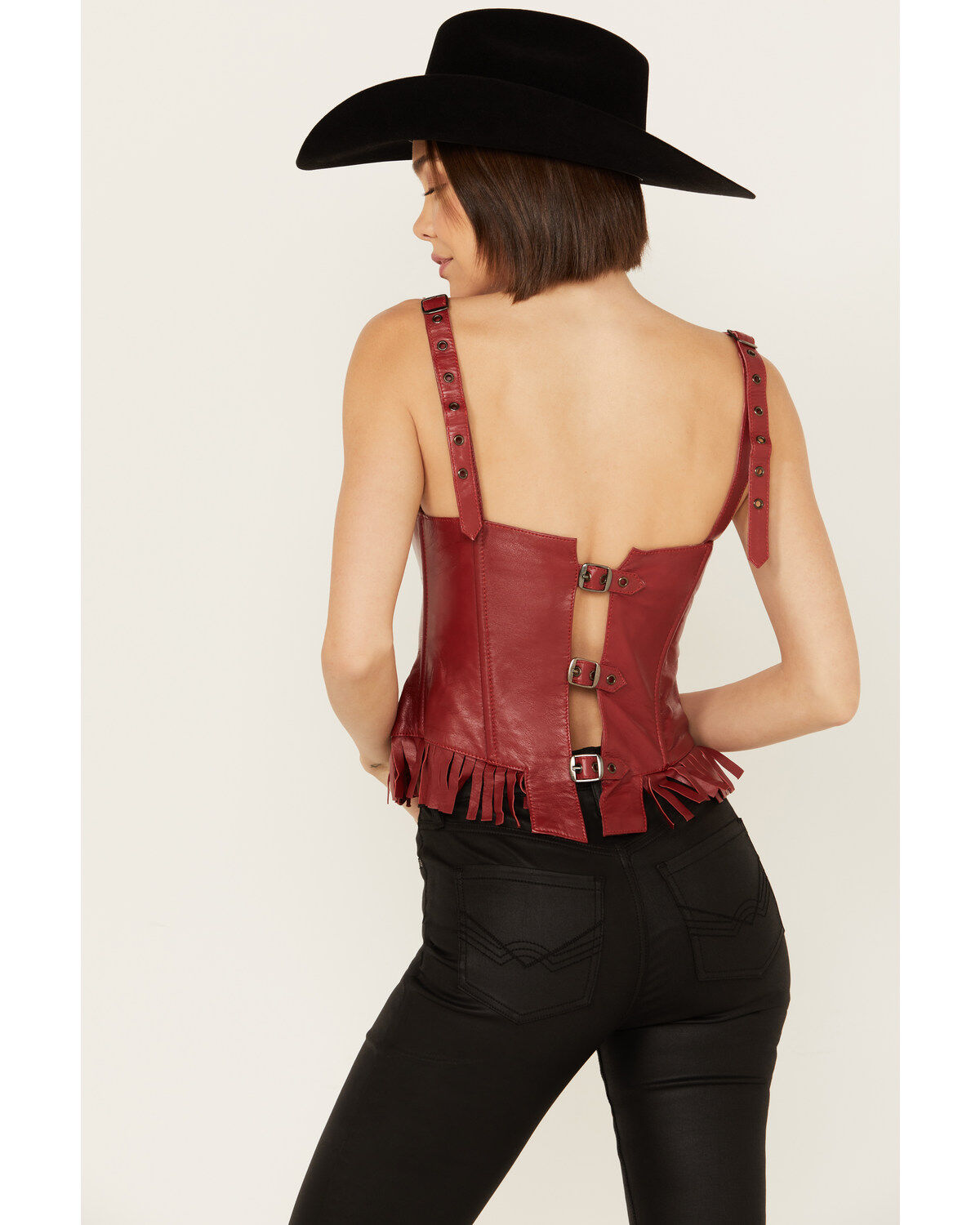 Understated Leather Women's Finish Line Corset