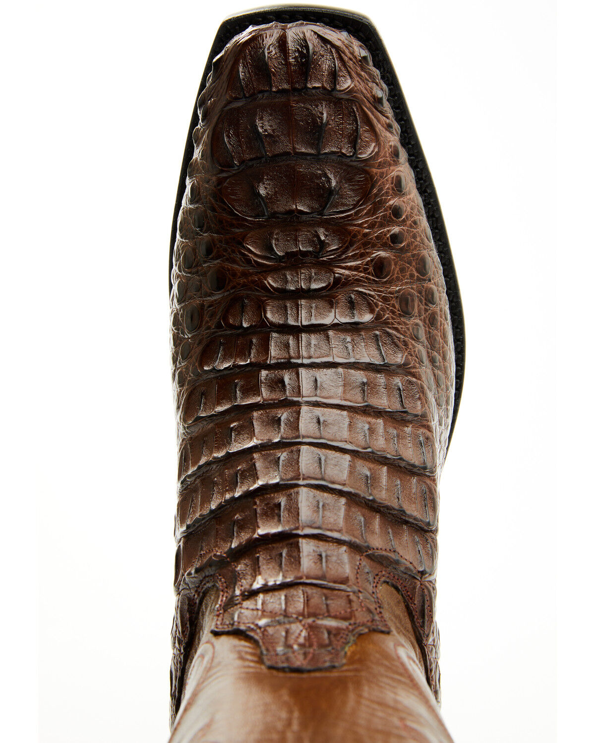 Tony Lama Men's Exotic Hornback Caiman Western Boots - Square Toe