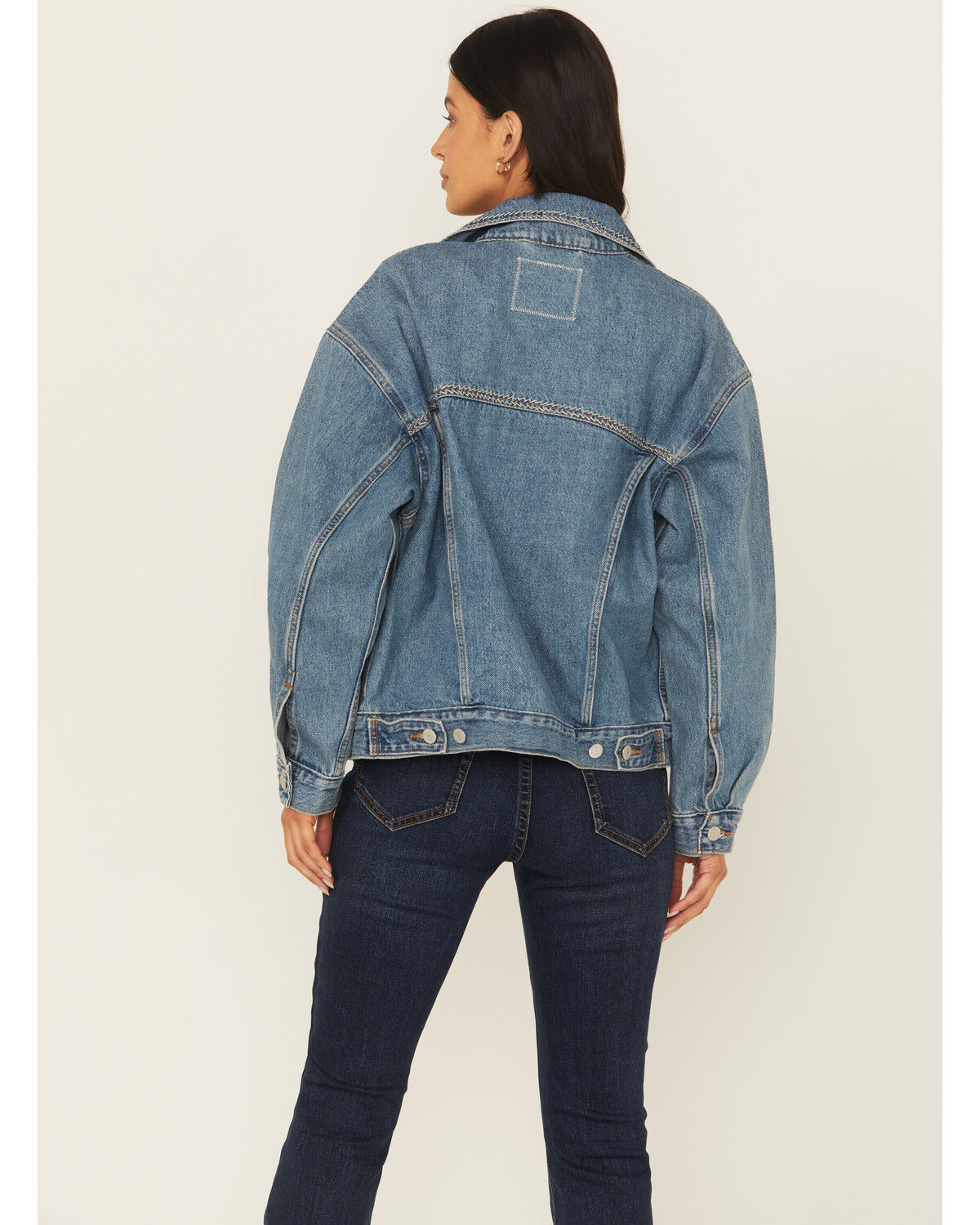 Levi's Women's Switch Stitch Medium Wash 90s Trucker Jacket