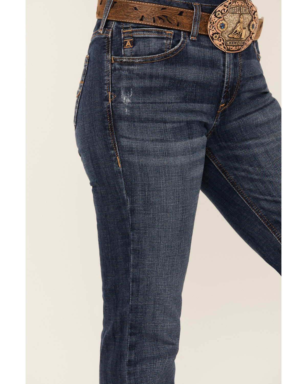 Ariat Women's Siren Dark Wash High Rise Juliana Slim Stretch Trouser Jeans