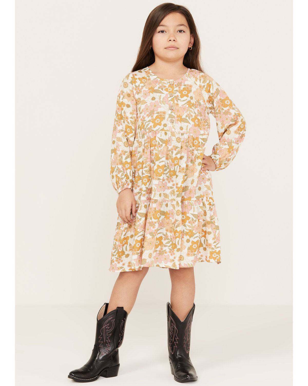 Hayden LA Girls' Floral Mini Dress