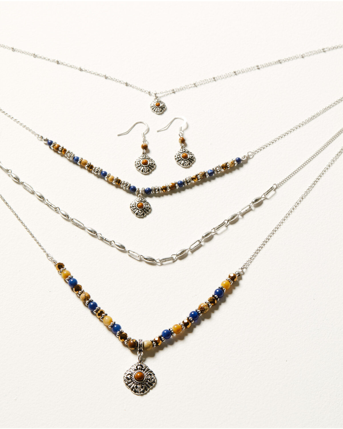 Shyanne Women's Monument Valley Multi-Strand Jewelry Set - 2 Piece