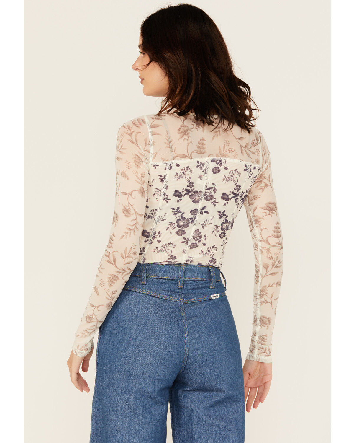 Free People Women's Betty's Garden Long Sleeve Top
