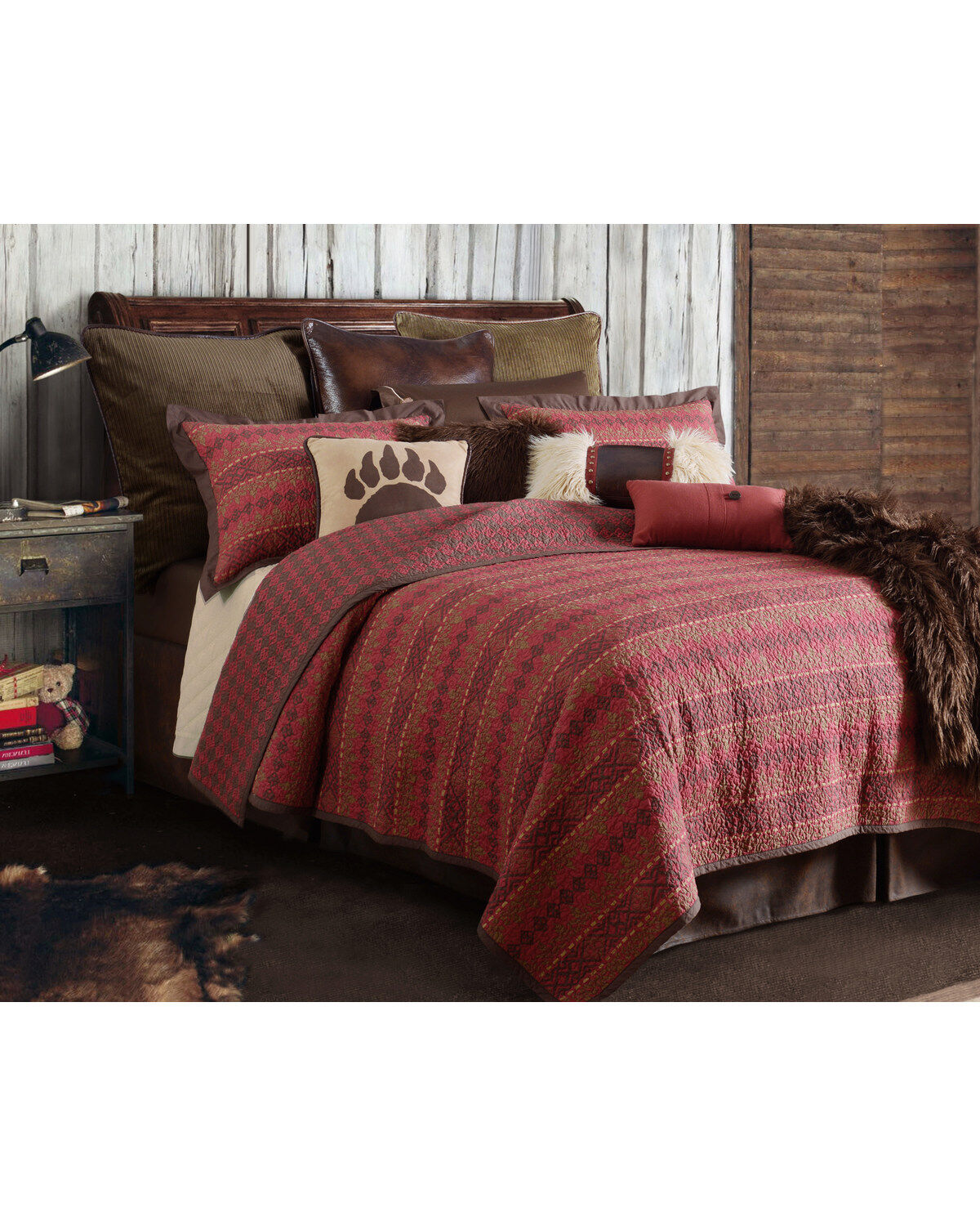 HiEnd Accents Rushmore Twin Quilt Set - 2 Piece