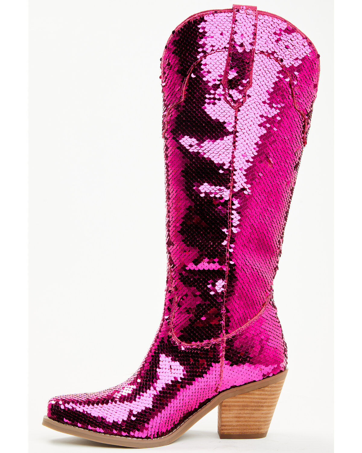 Dingo Women's Sequin Dance Hall Queen Tall Western Boots - Snip Toe