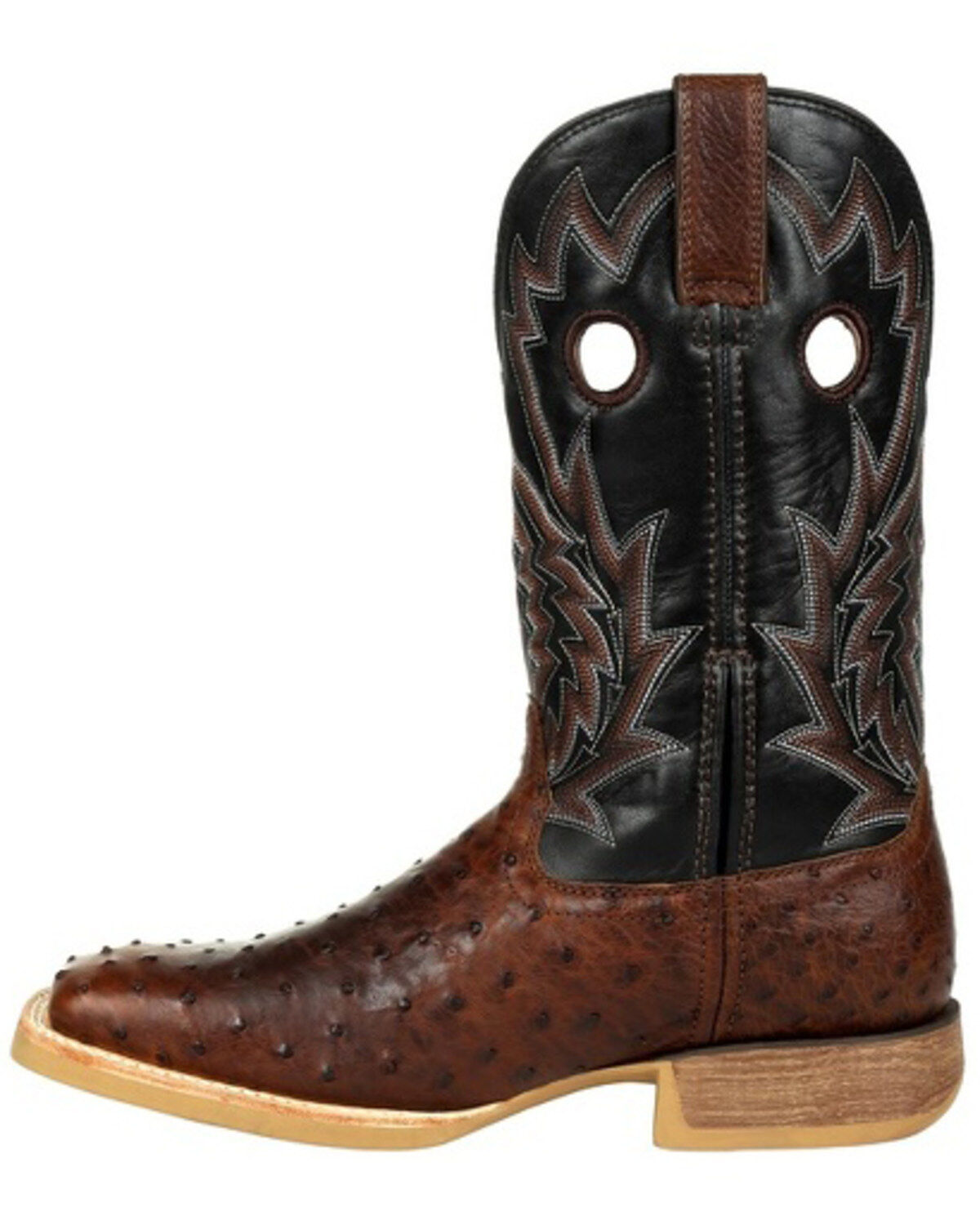 Durango Men's Rebel Pro Ostrich Western Boots - Square Toe