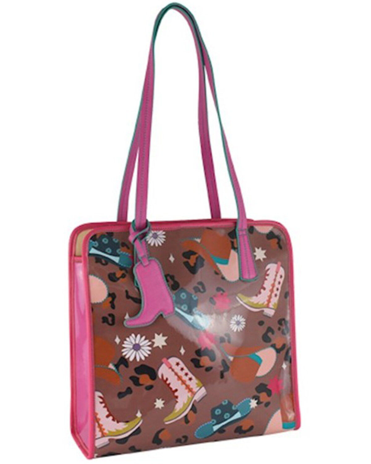 Catchfly Women's Jelly Dome Vintage Hats and Boots Tote