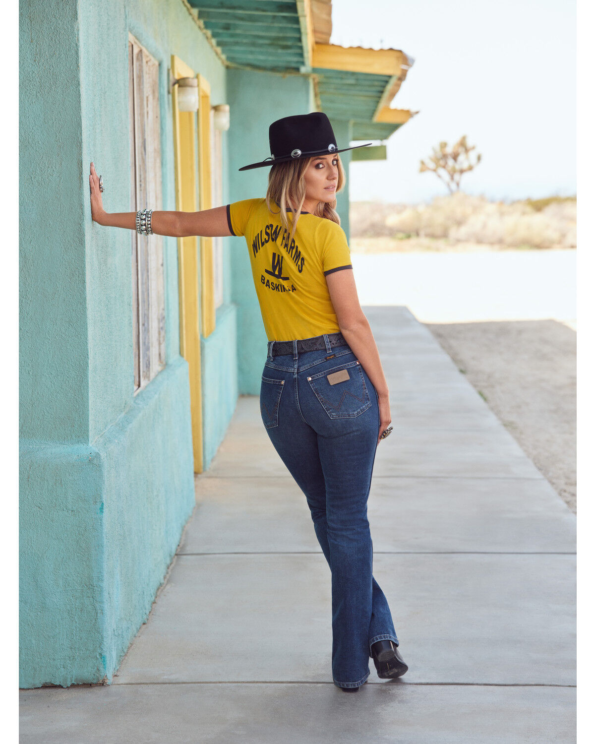 Wrangler X Lainey Wilson Women's Wilson Farms Short Sleeve Graphic Tee