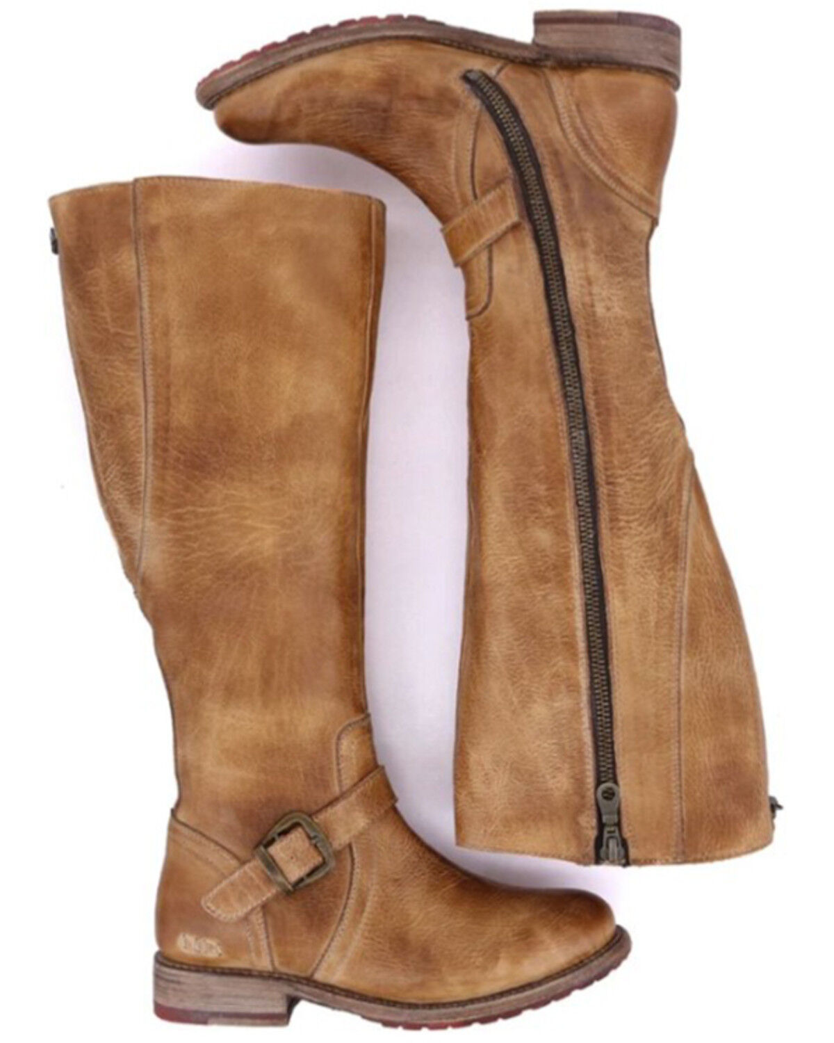 Bed Stu Women's Glaye Wide Calf Tall Fashion Boots - Round Toe