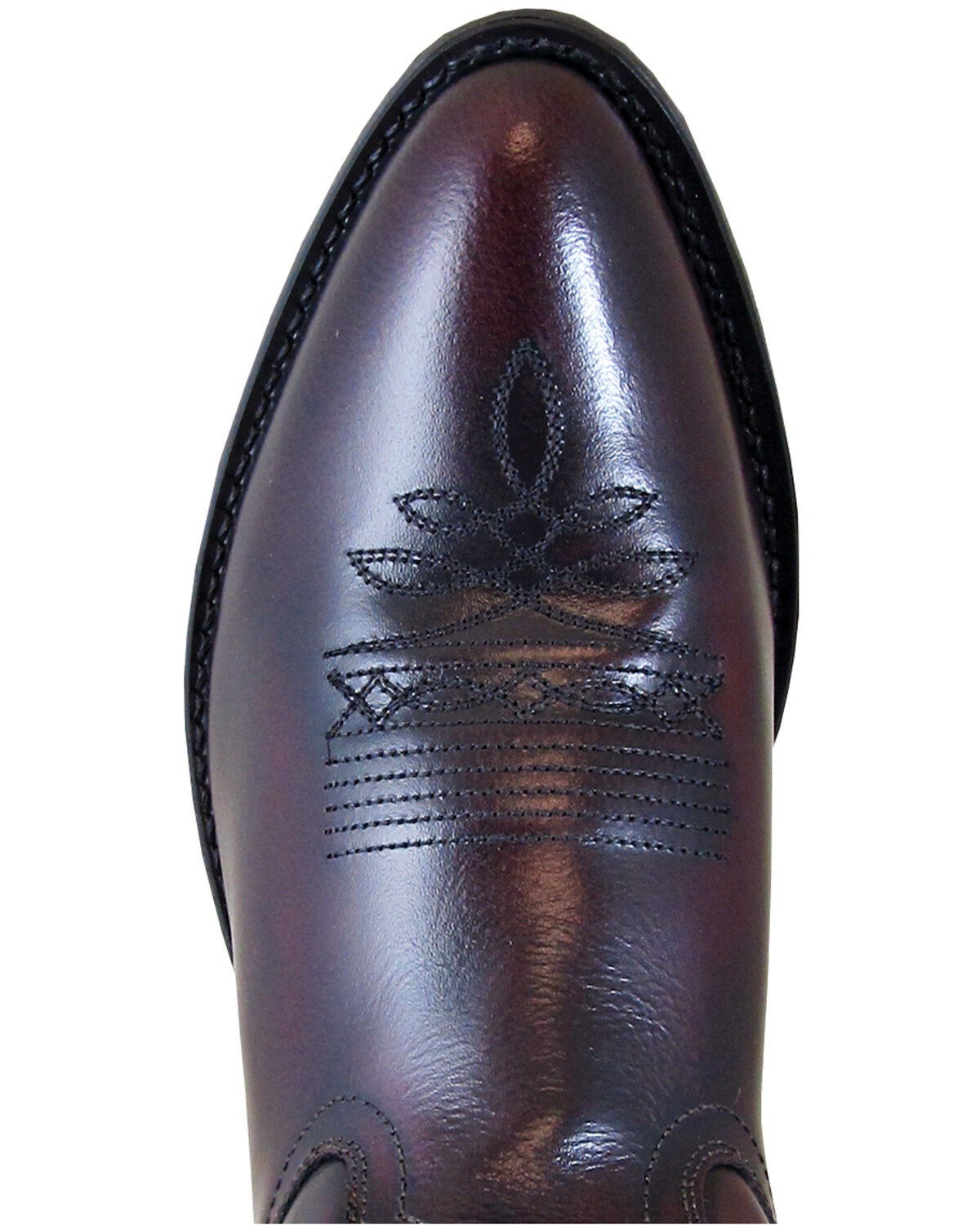 Smoky Mountain Men's Denver Cherry Western Boots - Round Toe