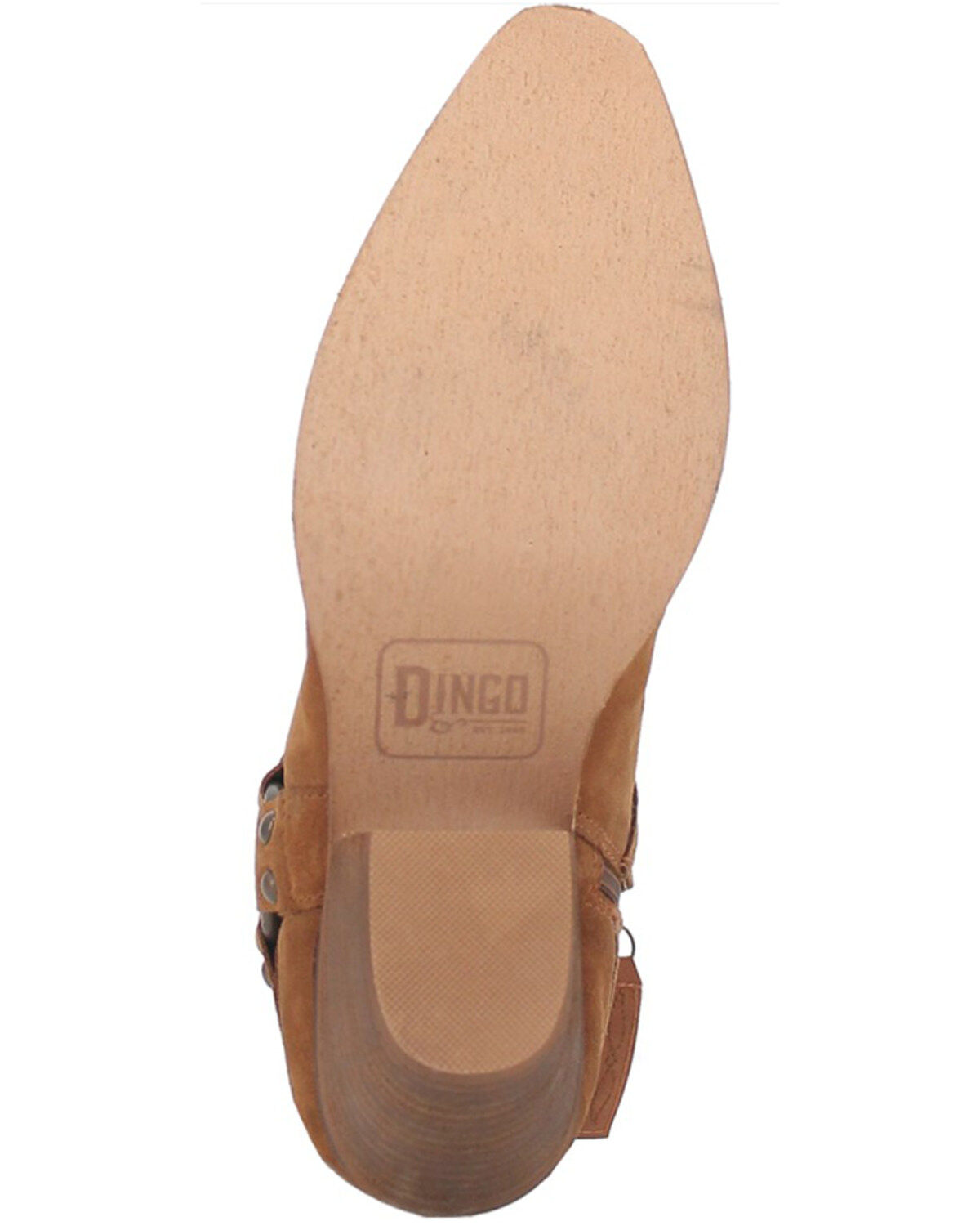 Dingo Women's Buckskin Western Fashion Booties - Snip Toe