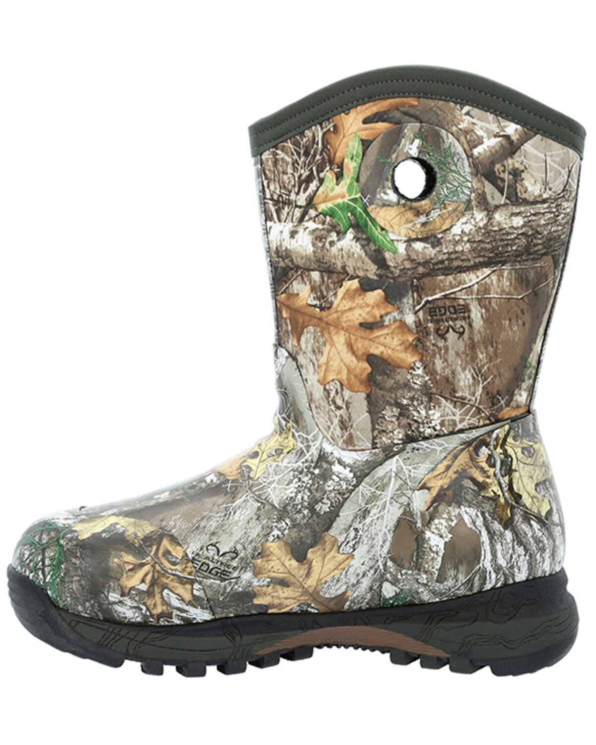 Rocky Boys' Spike Waterproof 400G Insulated Rubber Boots