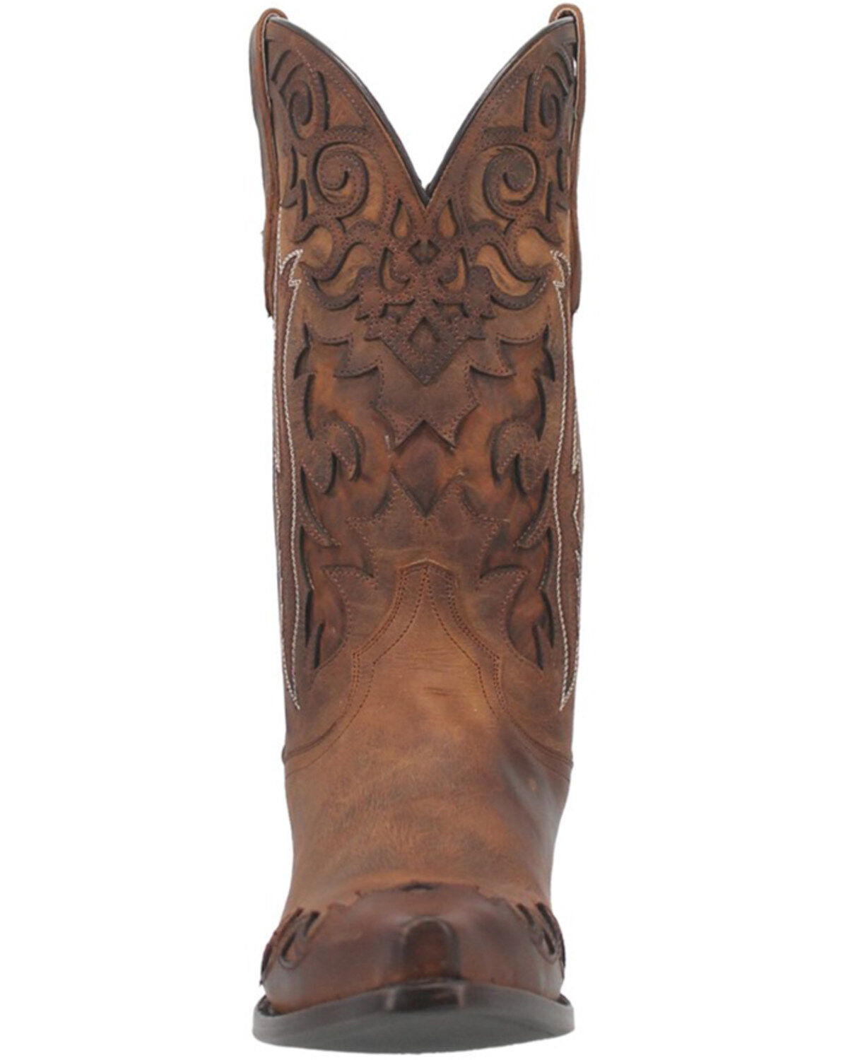 Dan Post Men's Denton All-Over Overlay Western Boots - Snip Toe