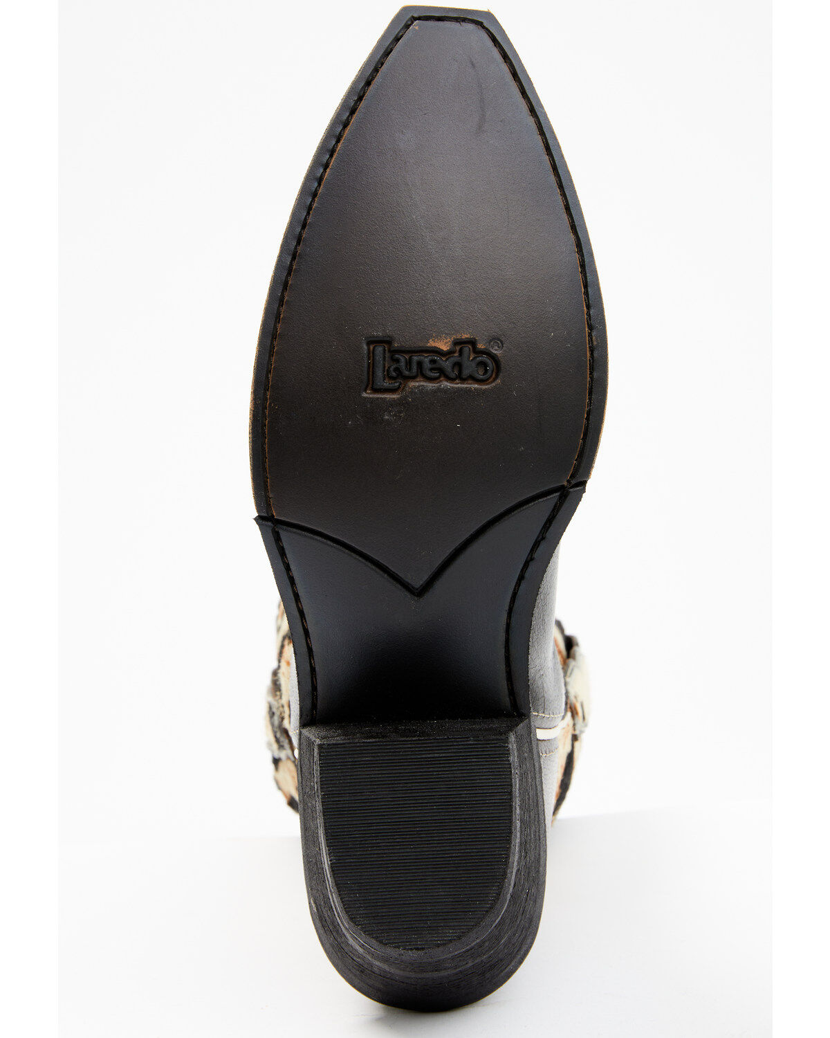 Laredo Women's Carleigh Hair On Hide Western Fashion Booties - Snip Toe