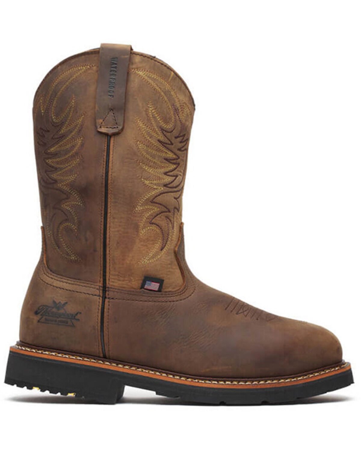 Thorogood Men's 11" Waterproof Wellington Work Boots - Composite Toe