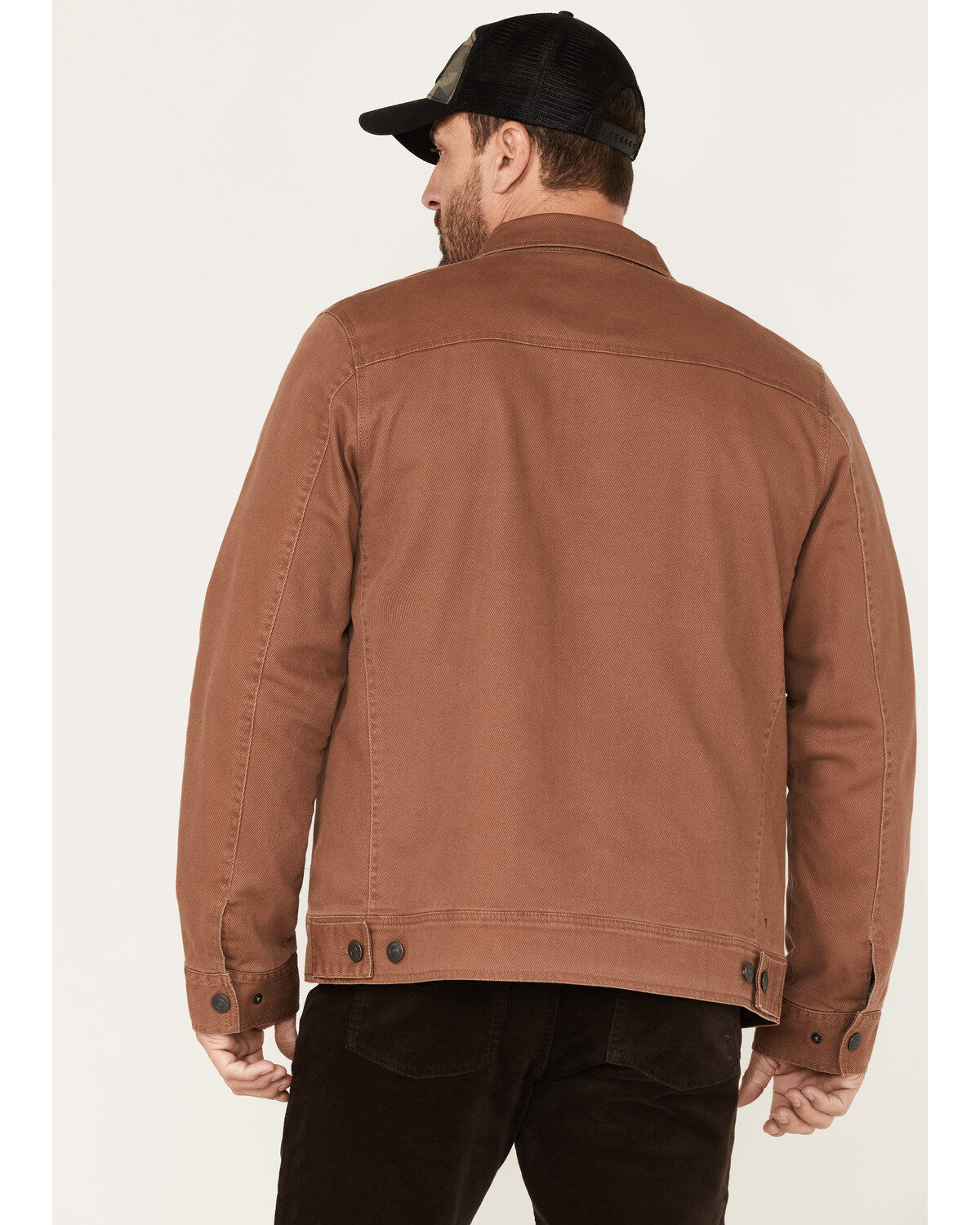 Brothers and Sons Men's Calvary Trucker Blanket-Lined Jacket