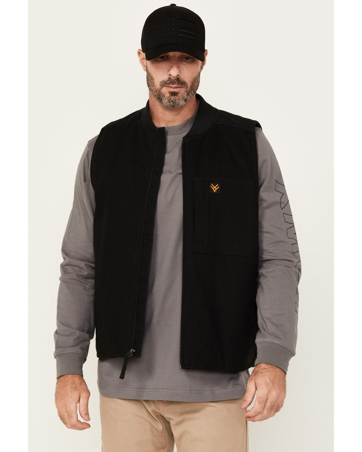 Hawx Men's Richardson Insulated Duck Canvas Vest