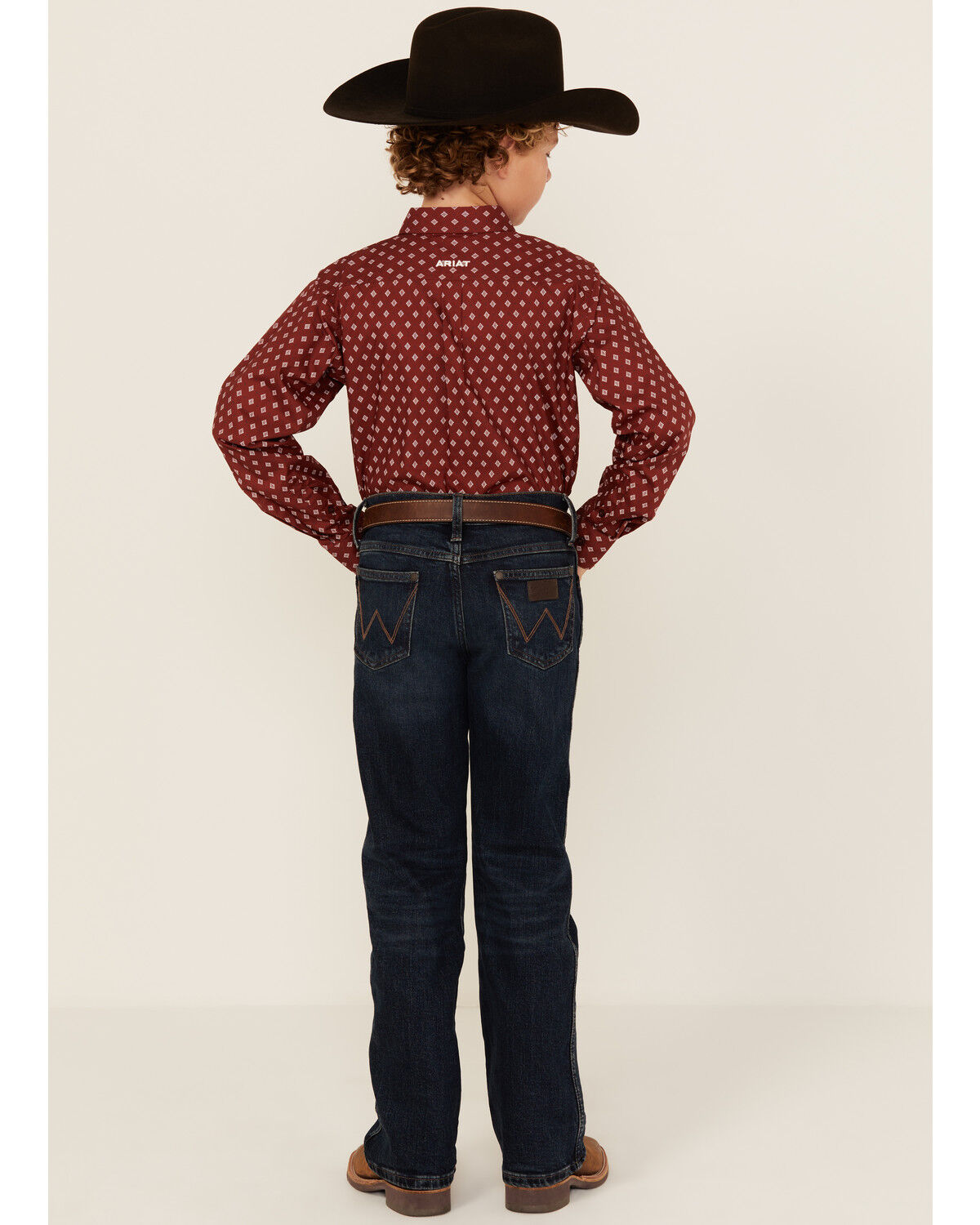 Wrangler Retro Boys' Darren Relaxed Bootcut Stretch Denim Jeans