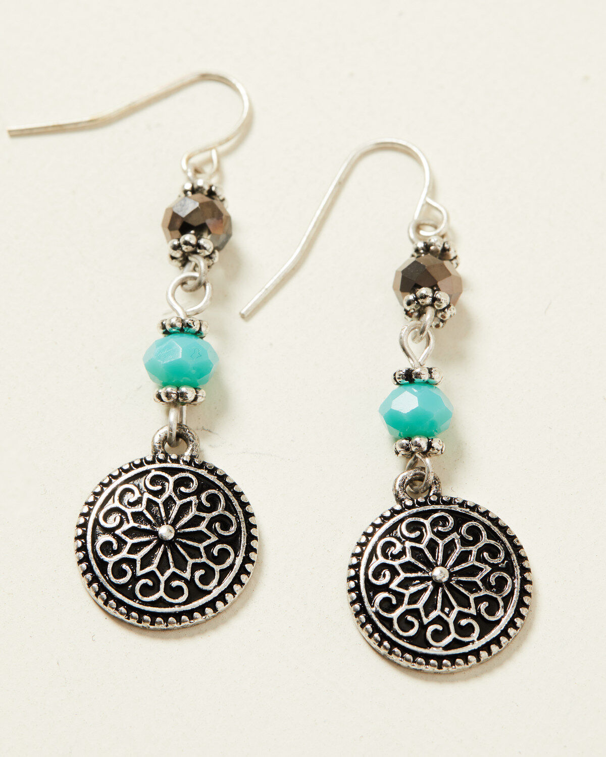 Shyanne Women's Shimmer Concho Tassel Jewelry Set - 2 Piece