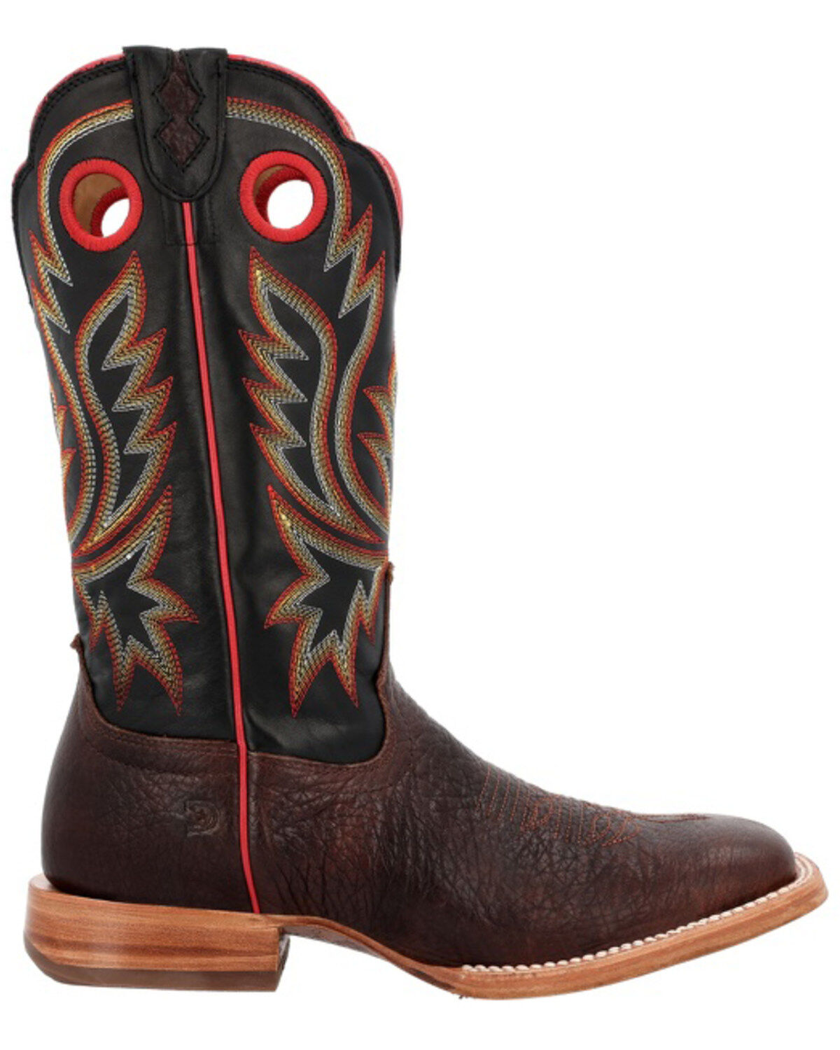 Durango Men's PRCA Collection Shrunken Bullhide Western Boots - Broad Square Toe