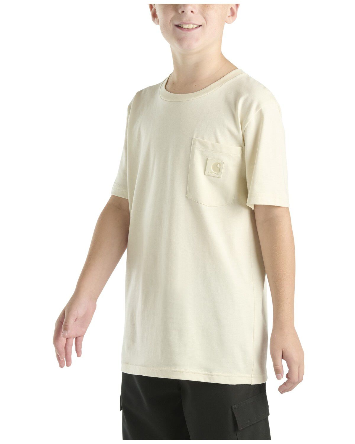 Carhartt Boys' Solid Short Sleeve Pocket T-Shirt