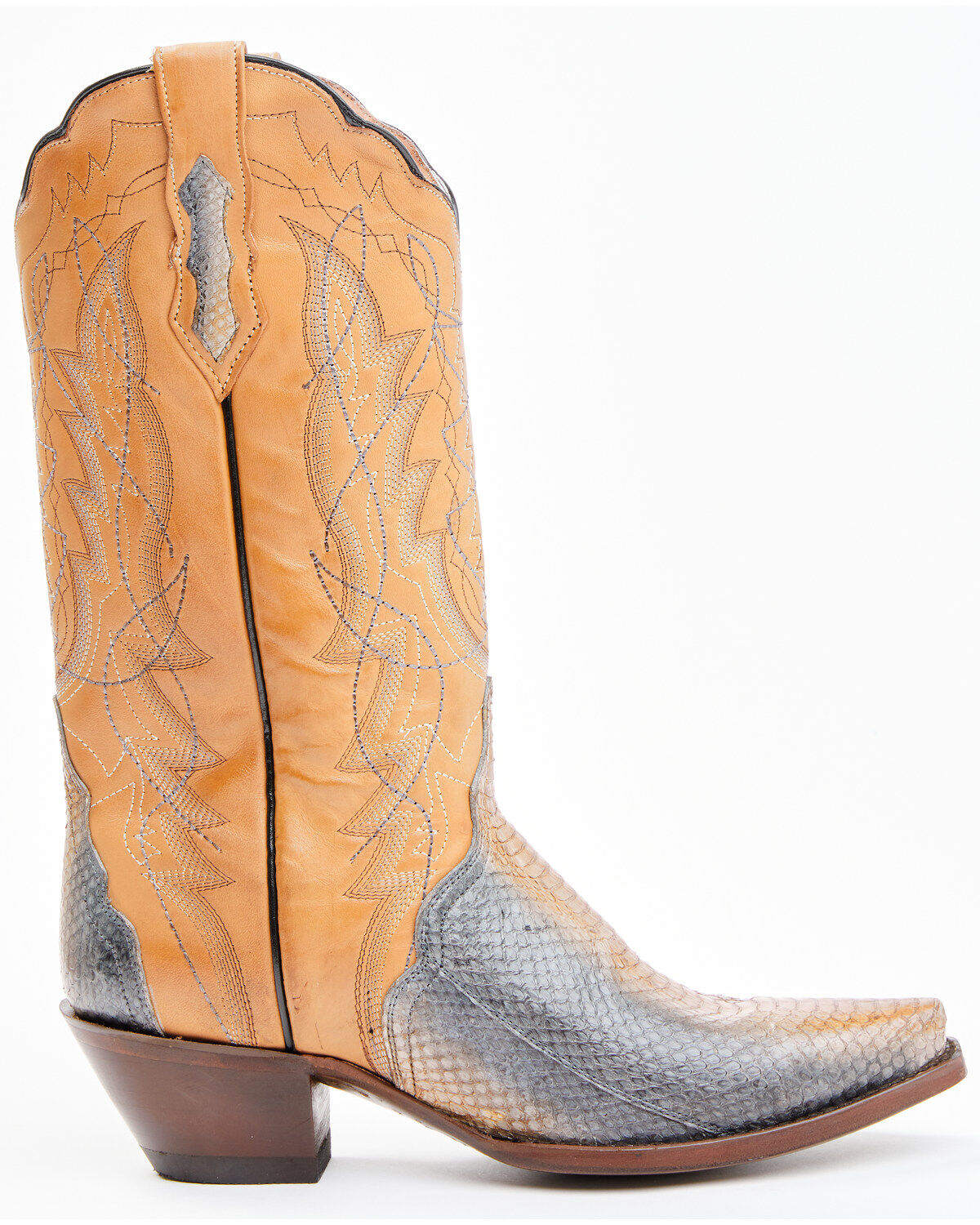 Dan Post Women's Zacatecas Exotic Watersnake Western Boots - Snip Toe