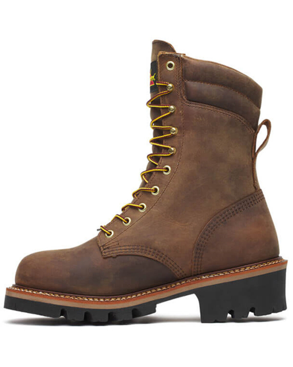 Thorogood Men's Logger Series 9" Stud Horse Waterproof Work Boots - Soft Toe