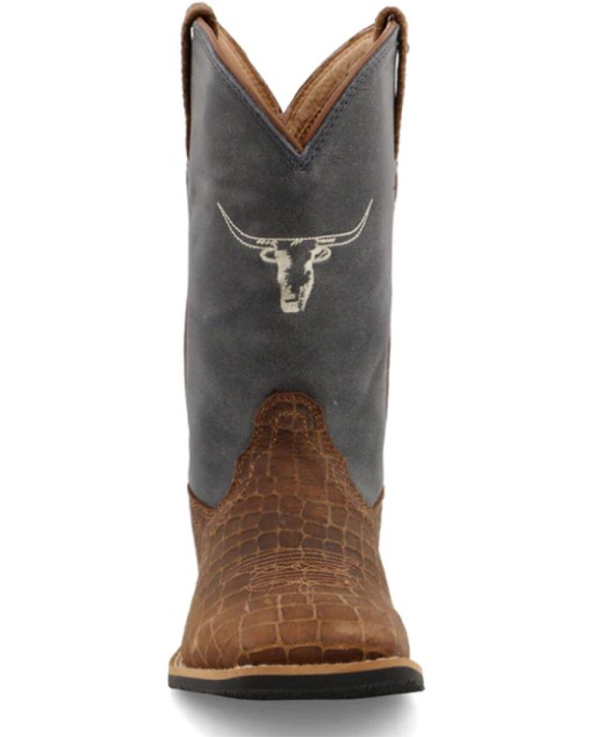 Twisted X Boys' Top Hand Western Boots - Broad Square Toe