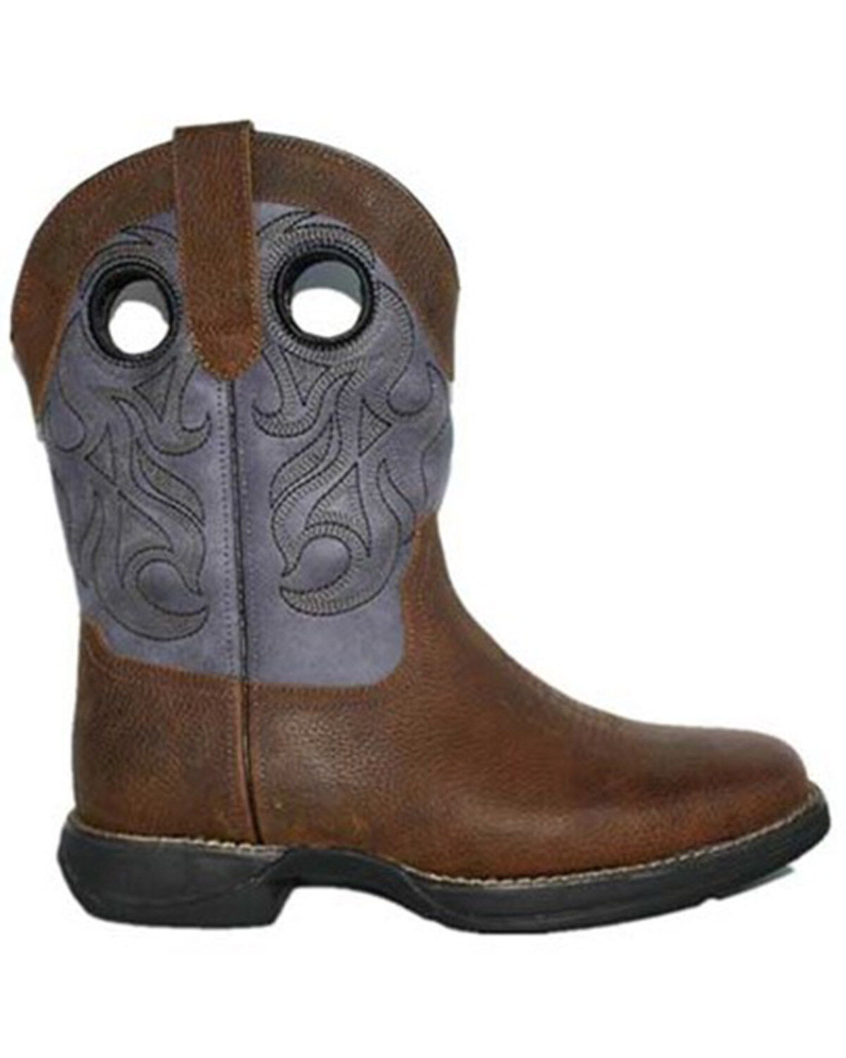 Roper Men's Wilder II Faux Shaft Performance Western Short Boots - Square Toe