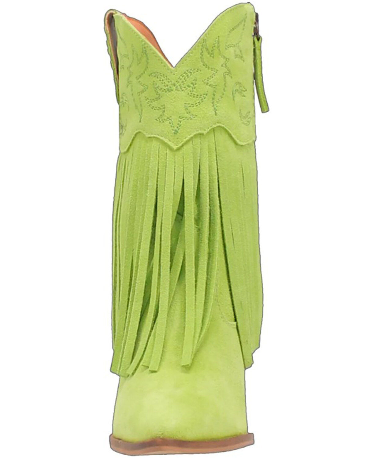 Dingo Women's Crazy Train Leather Booties - Round Toe