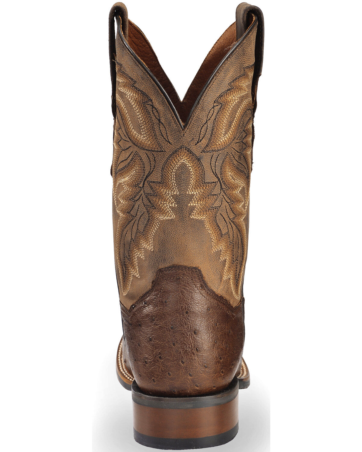 Dan Post Men's Alamosa Exotic Ostrich Cowboy Certified Boots