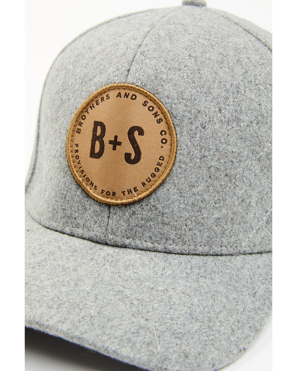 Brother and Sons Men's Quilted Ball Cap
