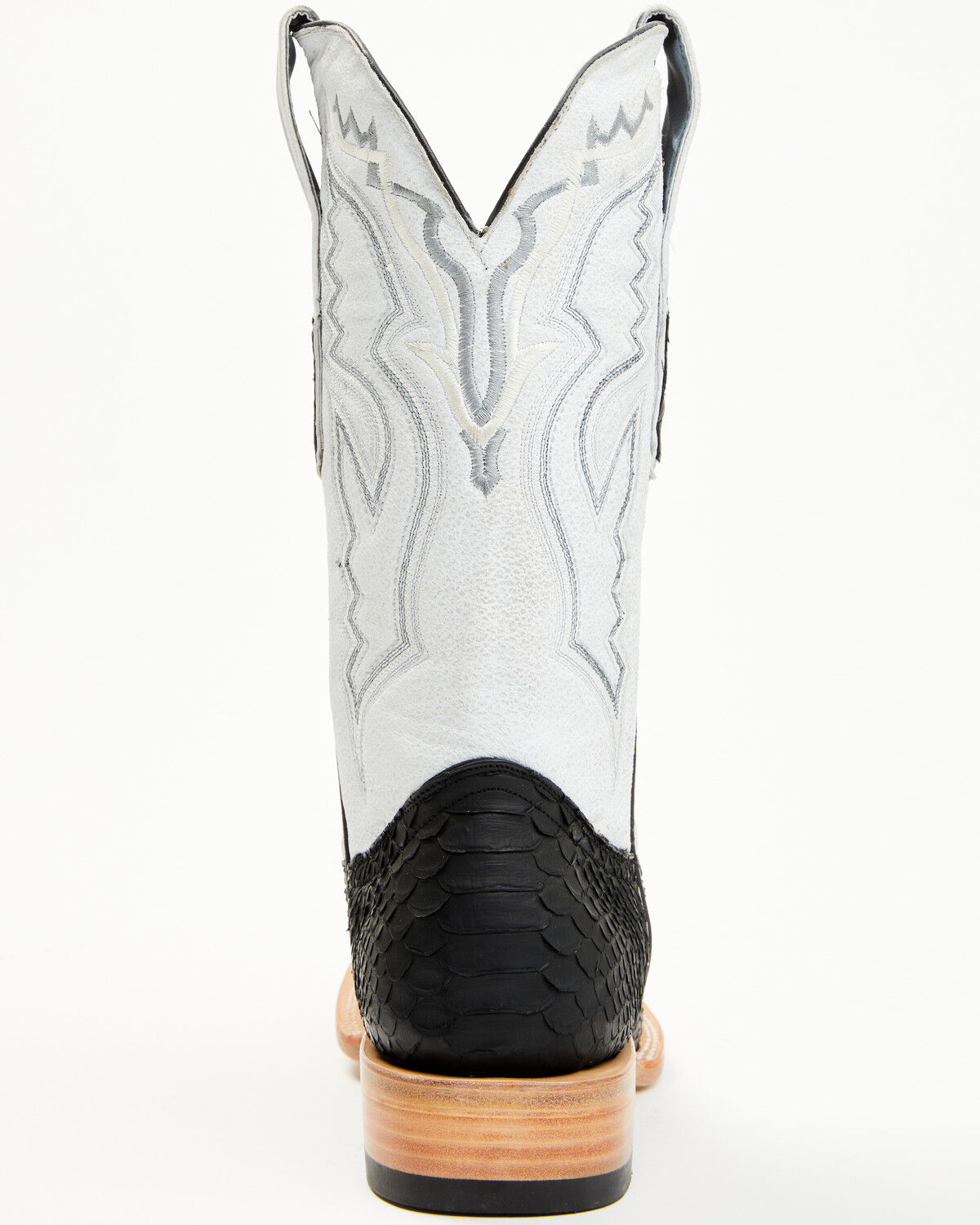 Tanner Mark Men's Jumbo Python Exotic Western Boots - Broad Square Toe