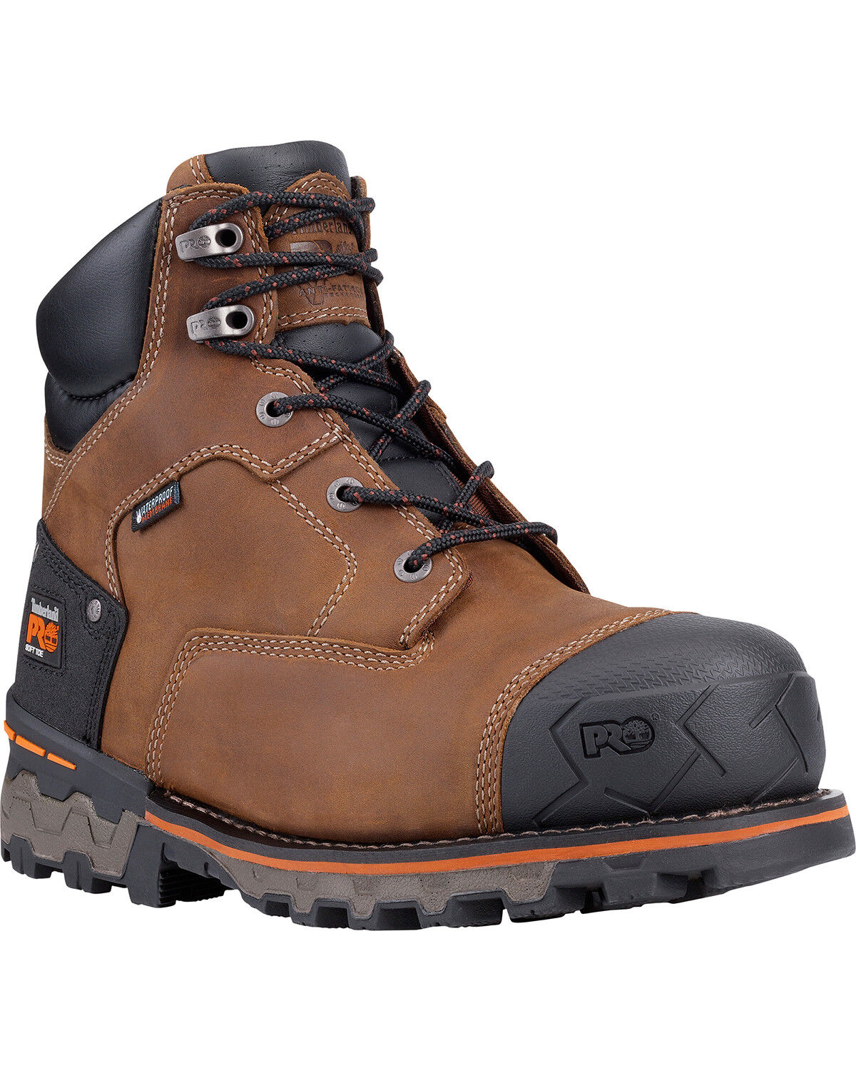 Timberland PRO Men's Boondock 6" Waterproof Work Boots - Soft Toe