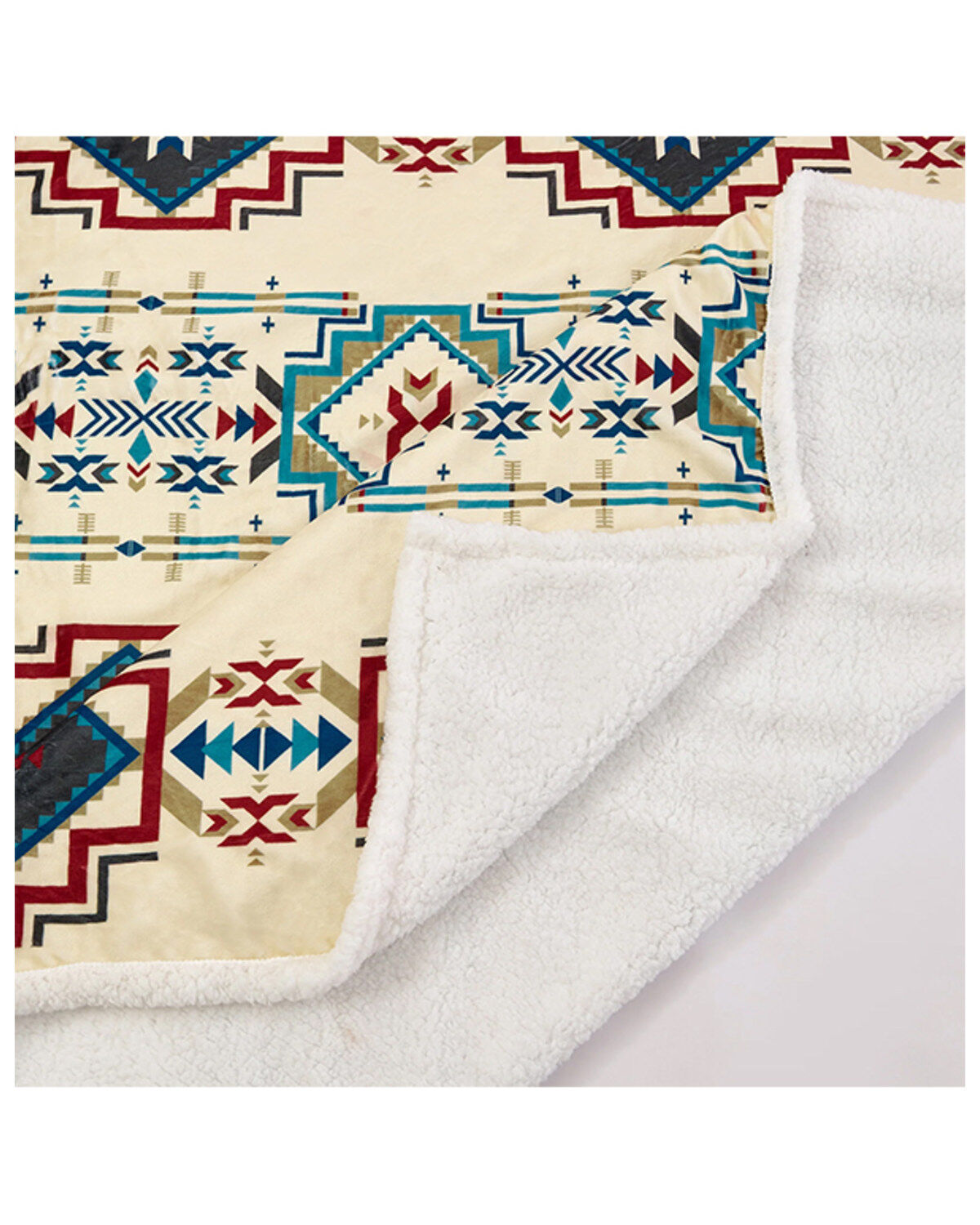 HiEnd Accents Spirit Valley Campfire Sherpa Throw