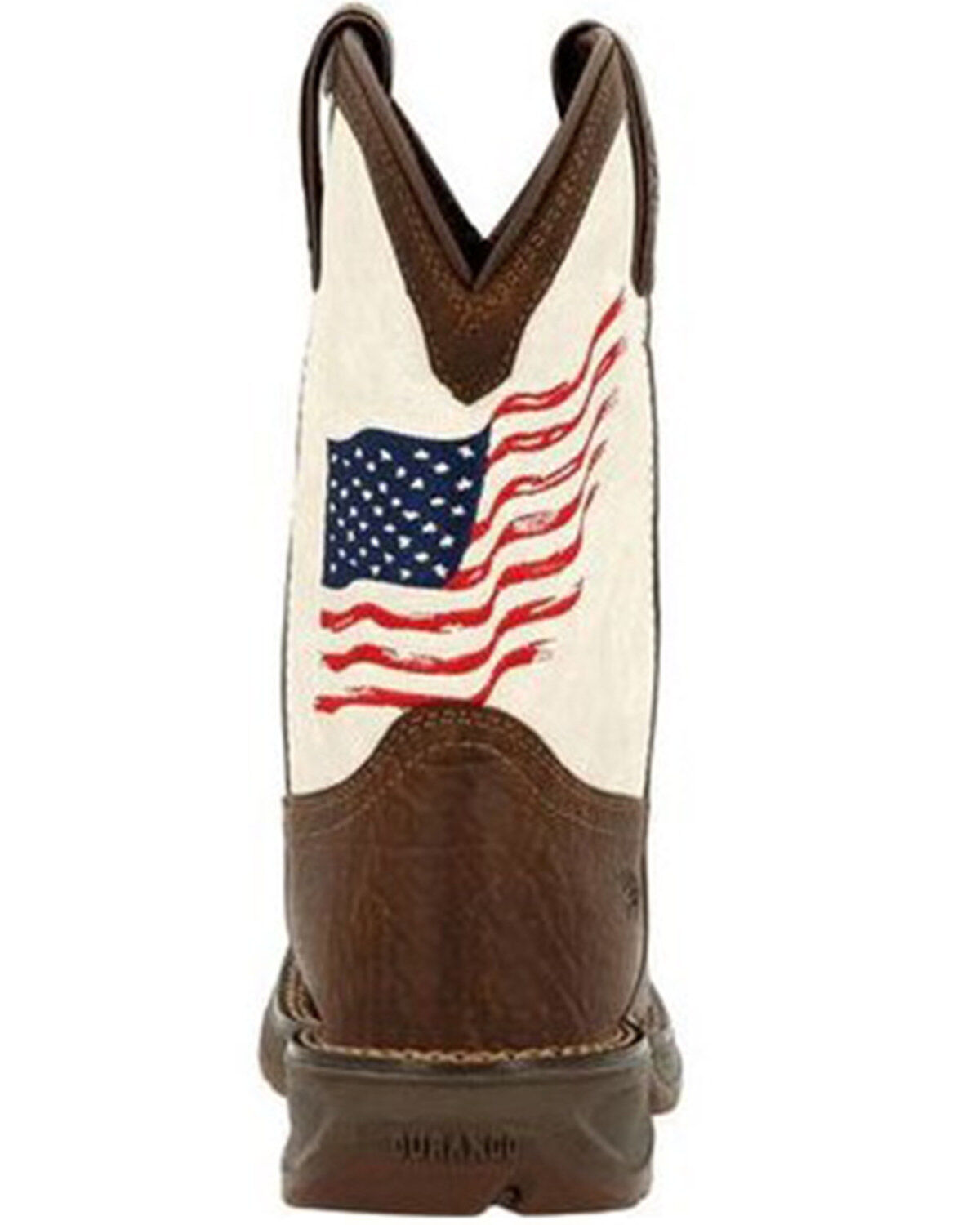 Durango Boys' Rebel Distressed Flag Western Boots - Square Toe