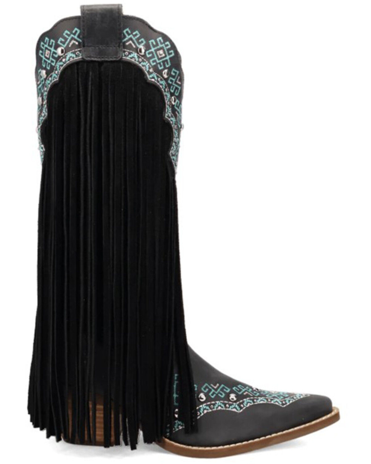 Dingo Women's Tequila Sunrise Fringe Western Boots - Snip Toe