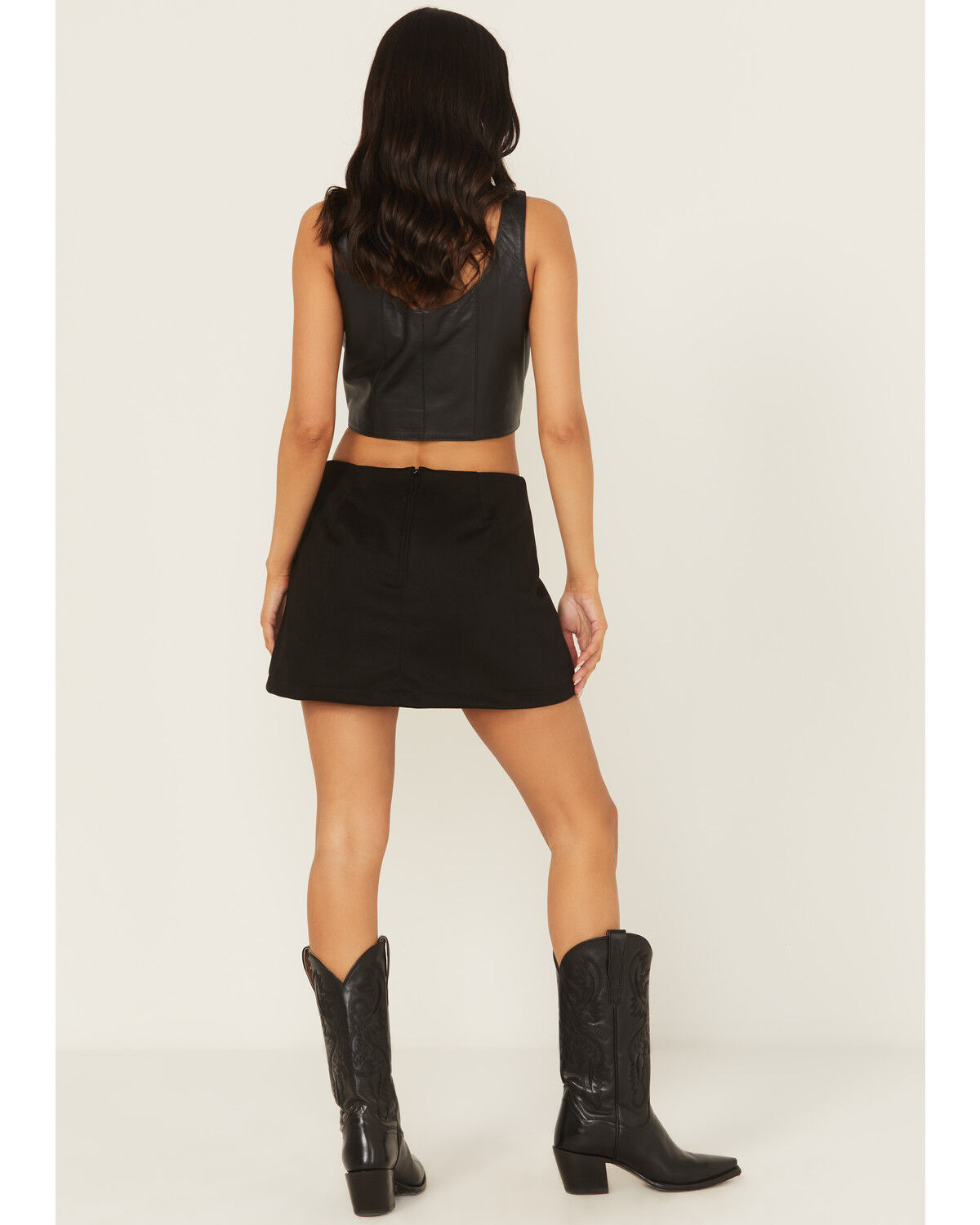 Shyanne Women's Faux Suede Mini Skort