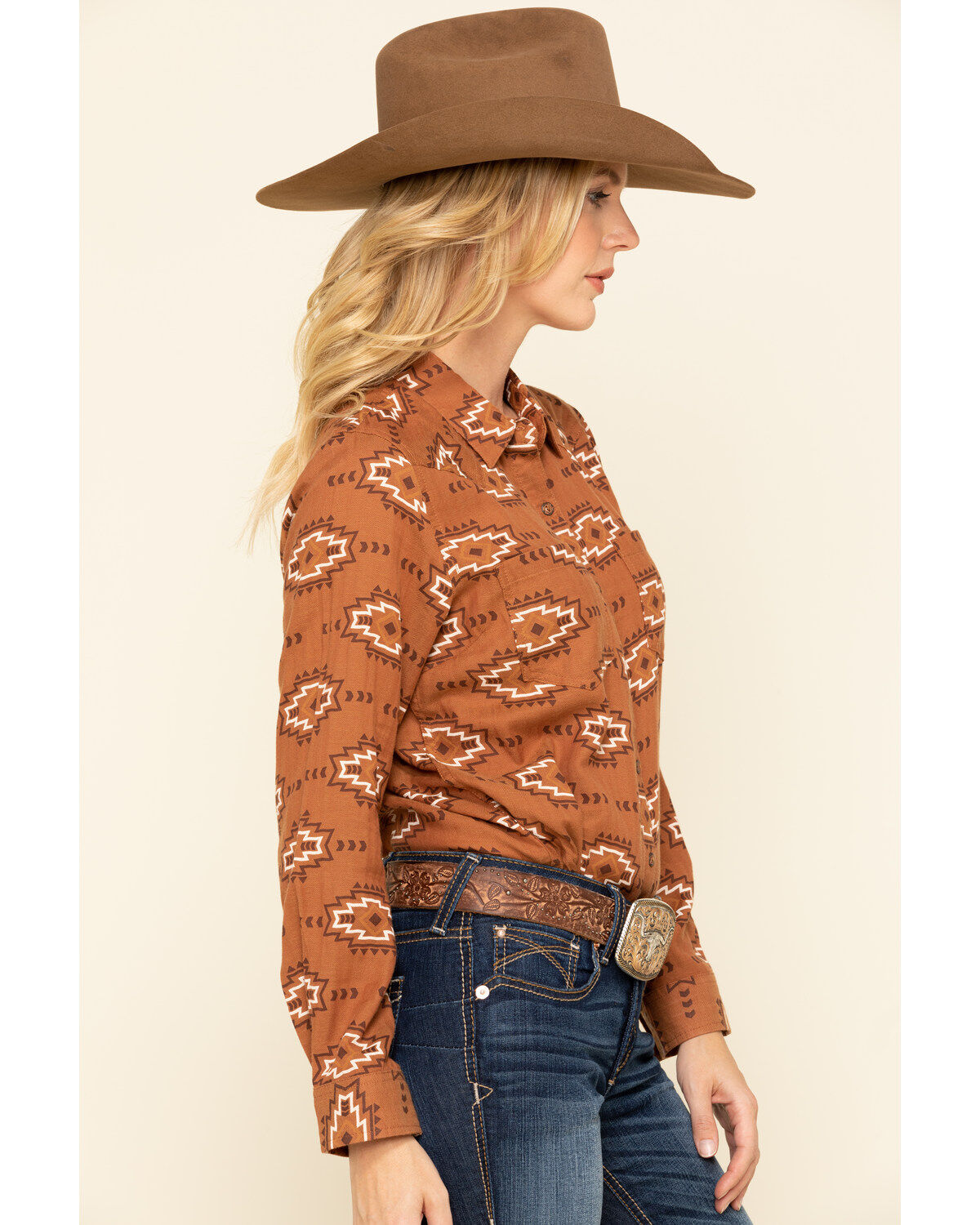 Ariat Women's Autumn Blossom R.E.A.L Billie Jean Shirt