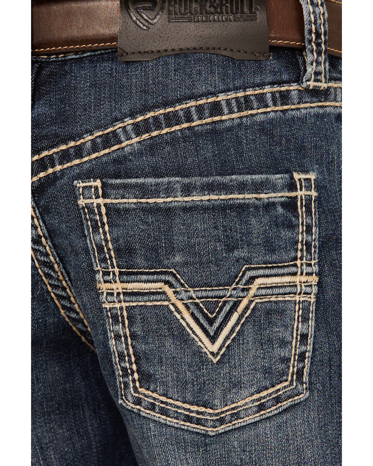Rock & Roll Denin Boys' Bootcut Stretch Denim Jeans