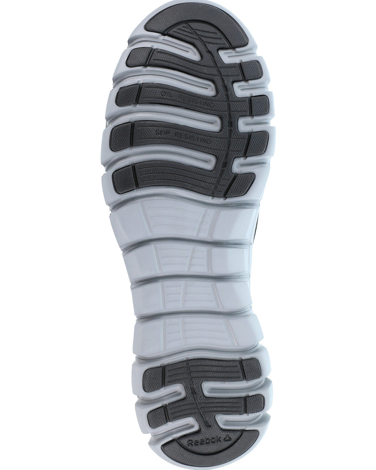 Reebok Men's Black Slip-On Sublite Work Shoes - Alloy Toe