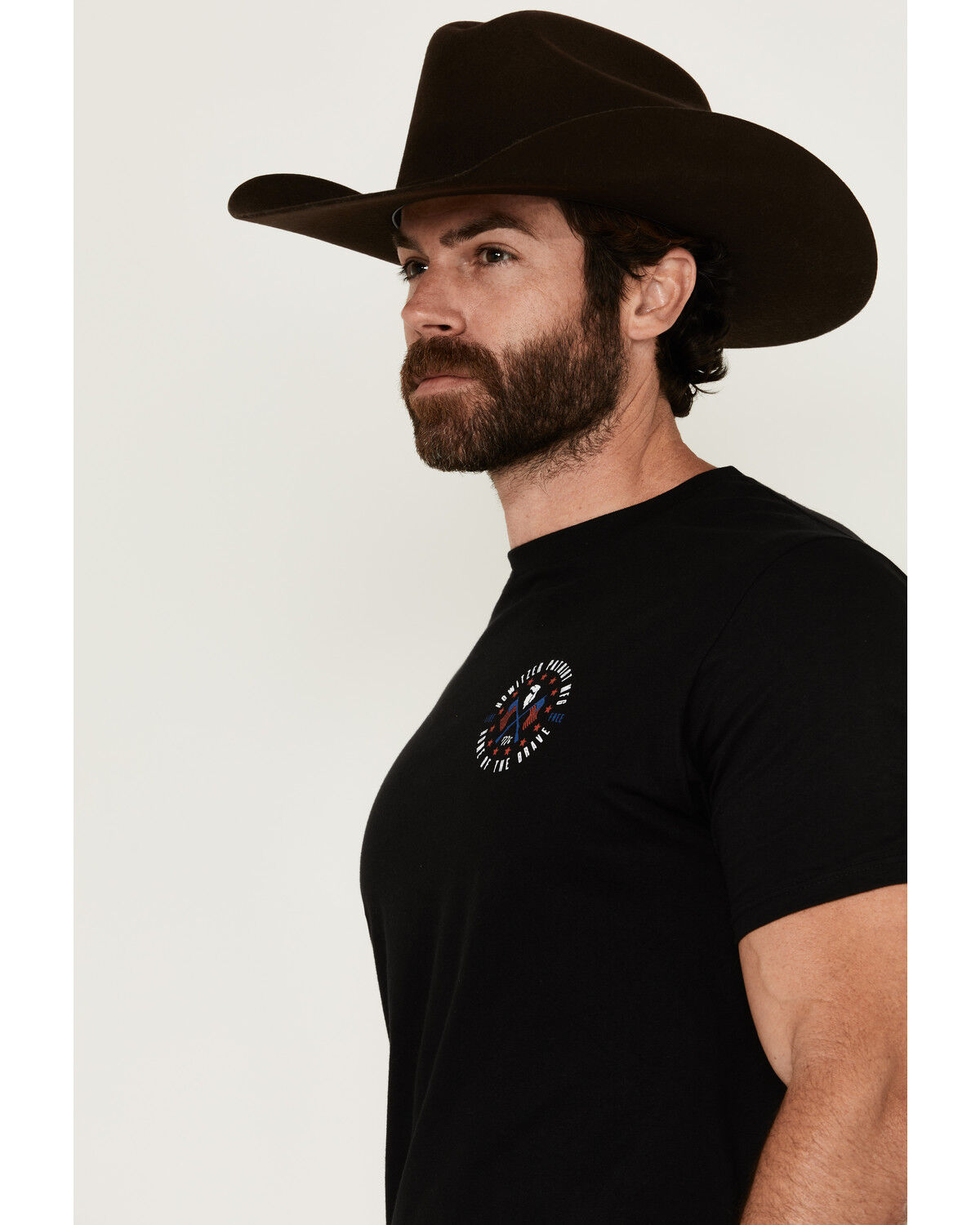 Howitzer Men's Patriot Eagle Short Sleeve Graphic T-Shirt