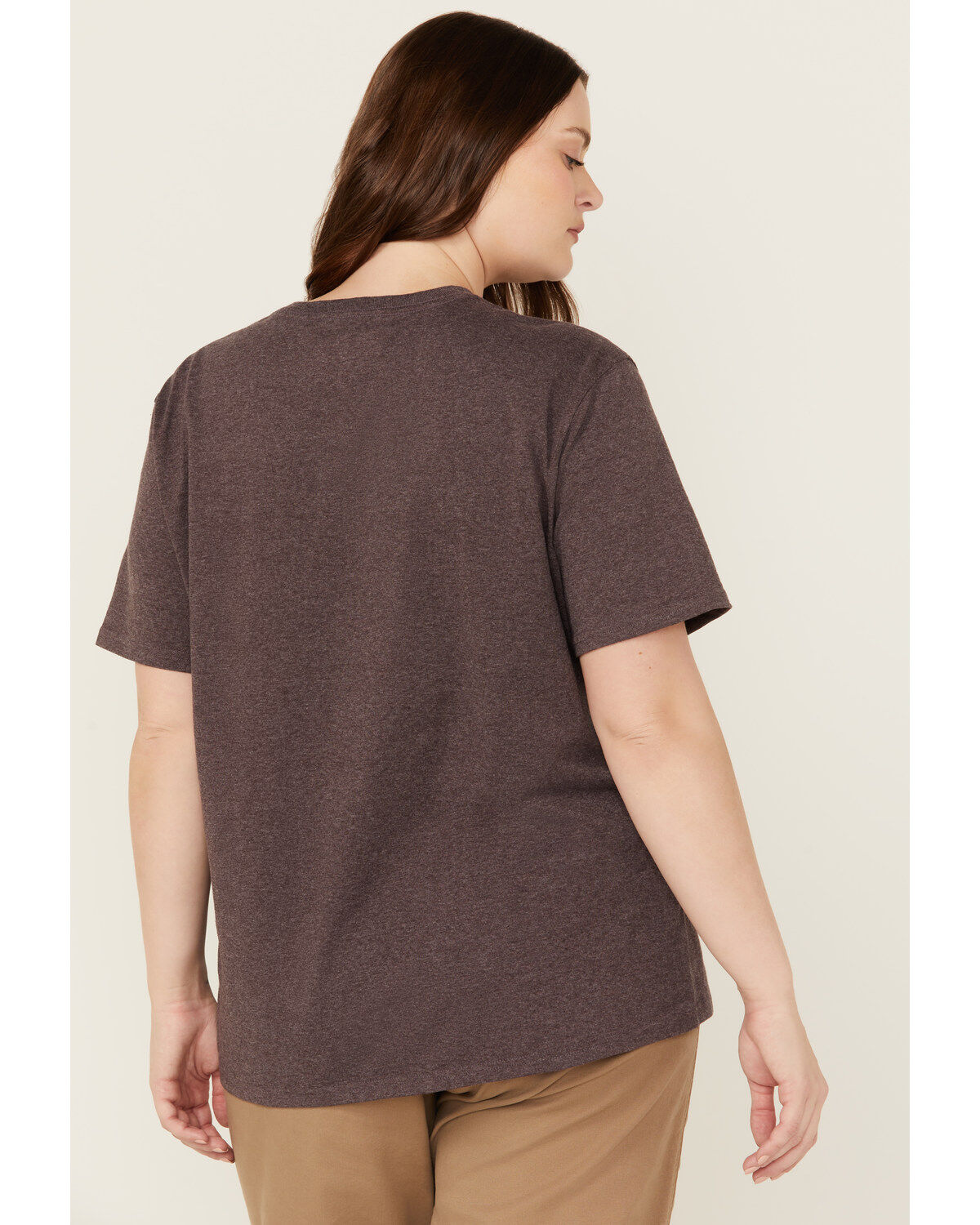 Carhartt Women's Heavyweight Pocket Short Sleeve Work Tee - Plus