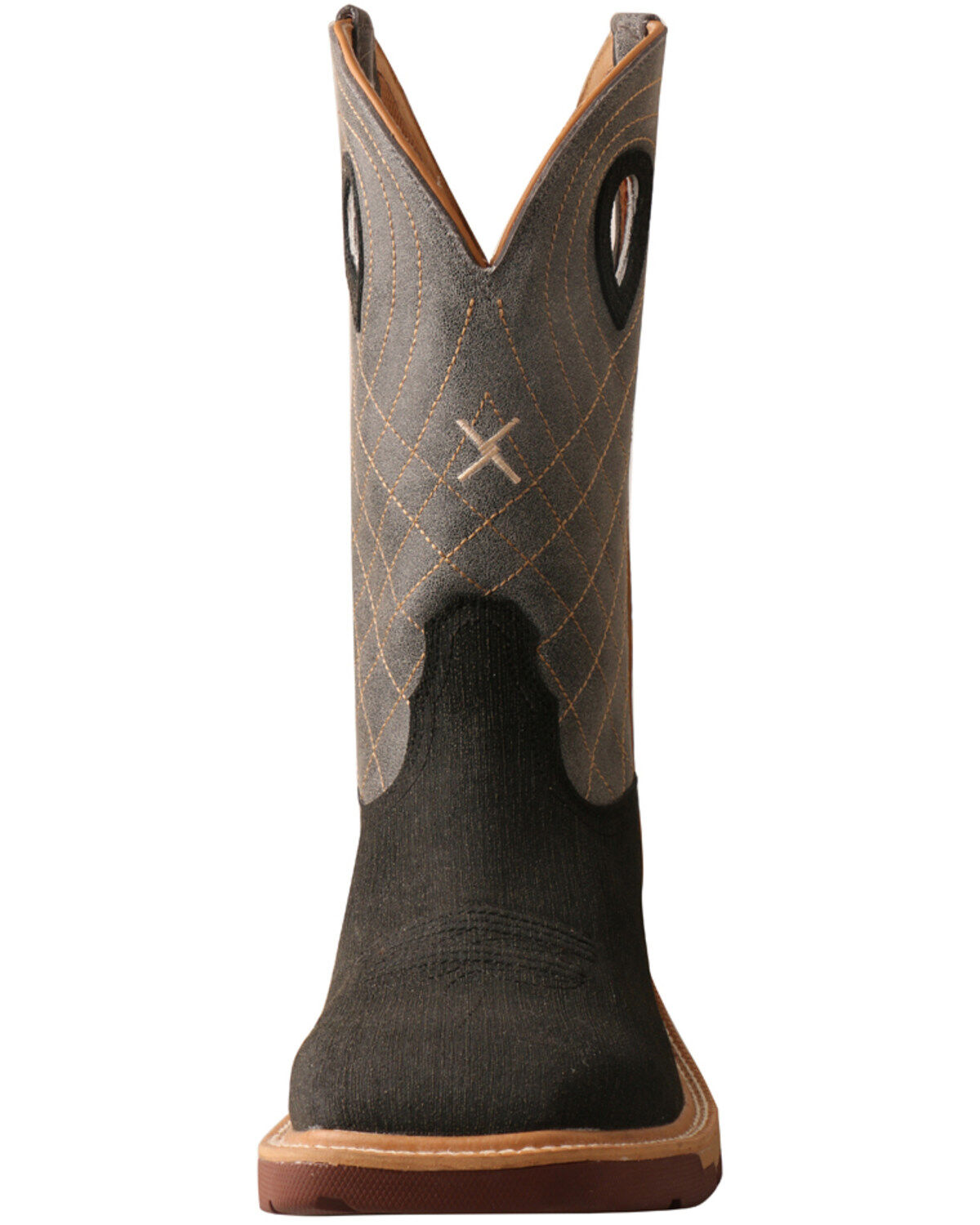 Twisted X Men's Brown CellStretch Western Work Boots - Alloy Toe