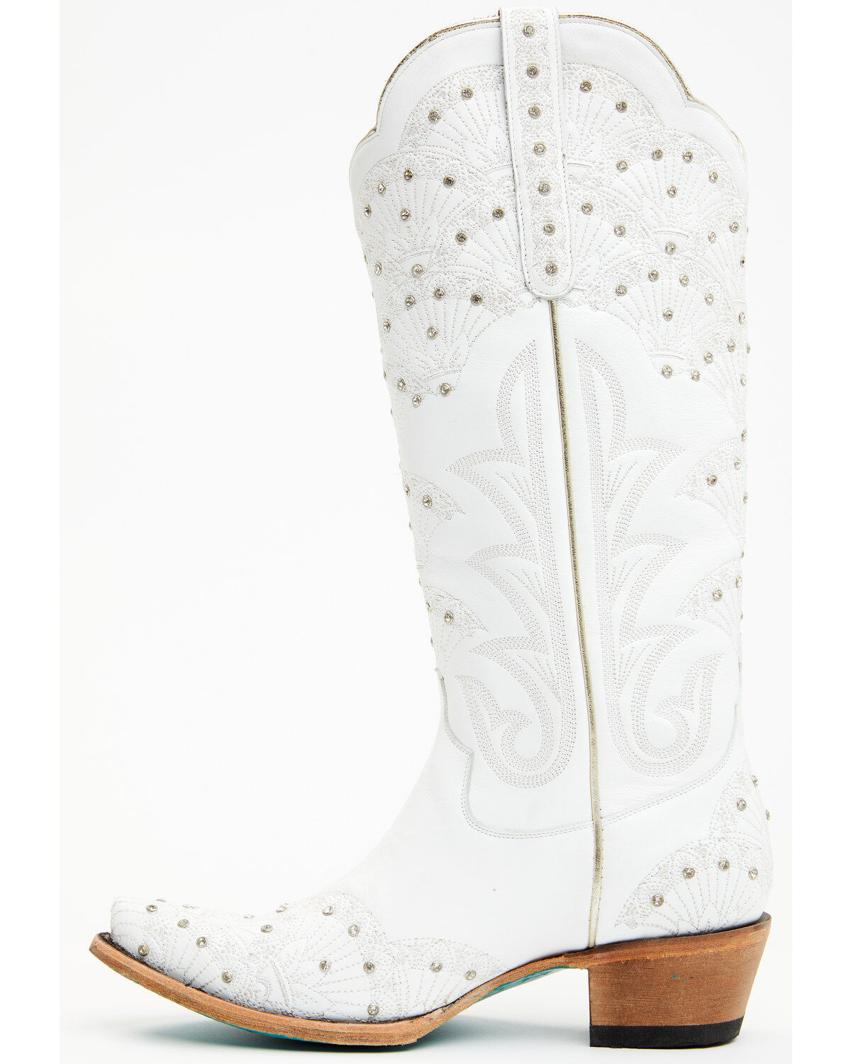 Boot Barn X Lane Women's Exclusive Calypso Leather Western Bridal Boots - Snip Toe