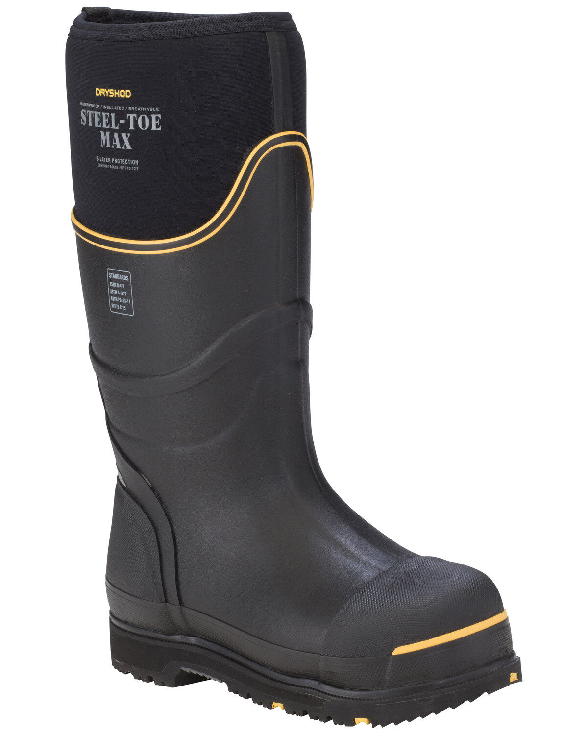 Dryshod Men's Steel Toe Max Cold Conditions Protective Boots - Steel Toe