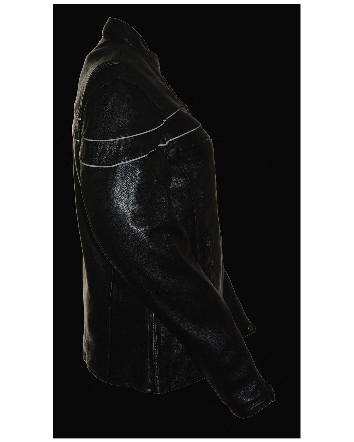 Milwaukee Leather Women's Sporty Scooter Crossover Leather Jacket