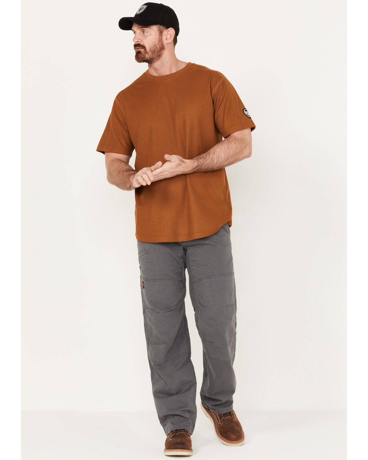 Hawx Men's Santiago Double Front Logger Work Pants